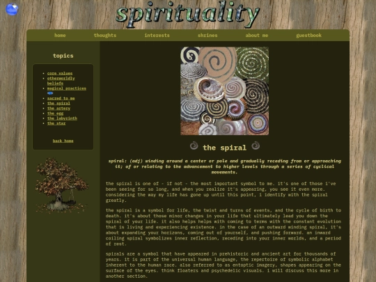 interests/the-spiral screenshot