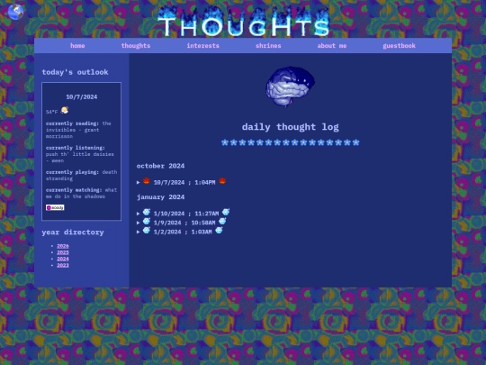 thoughts-2024 screenshot
