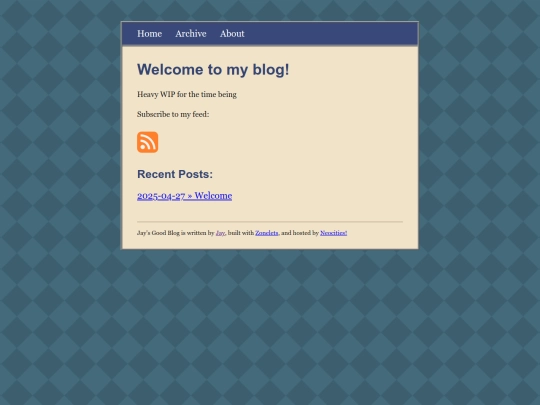 blog screenshot