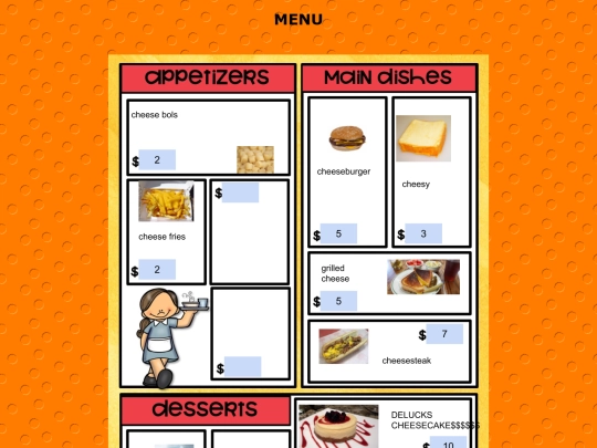 mpage/menu screenshot