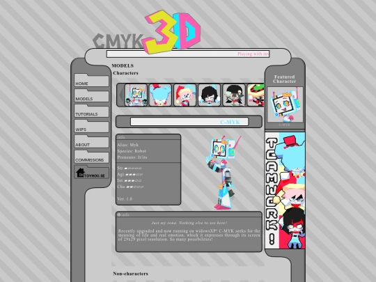 models screenshot