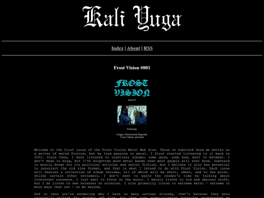 frost-vision-001 screenshot