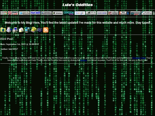 blog screenshot