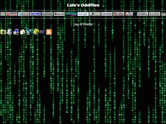 log screenshot
