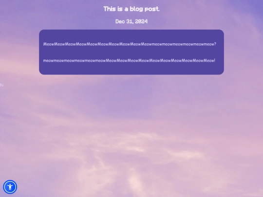 blogtest screenshot