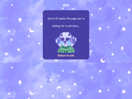 not_found screenshot