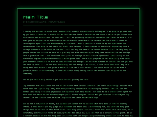 Blog/Entries/template screenshot