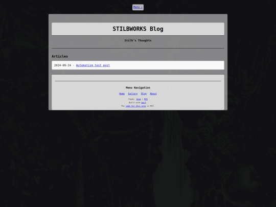 blog screenshot