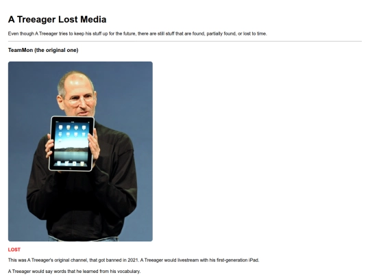 lost screenshot
