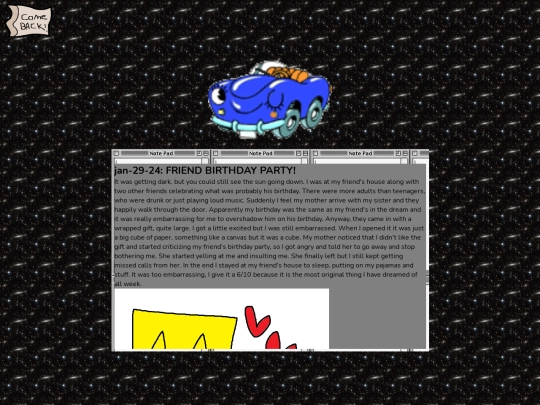 dreamjournal screenshot