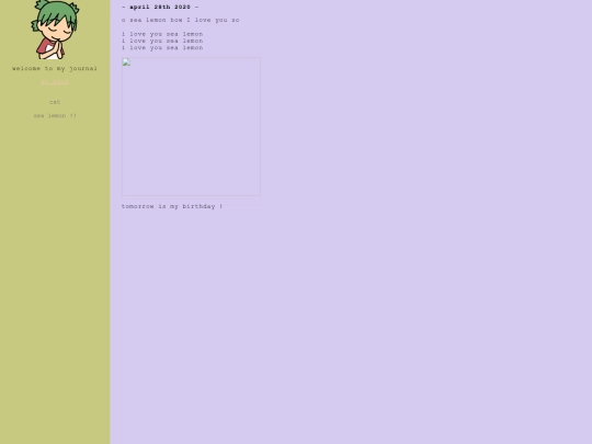 journal screenshot
