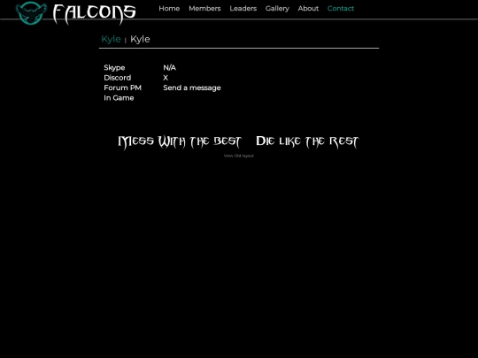 contact screenshot
