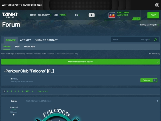 redirect_parkourpage screenshot