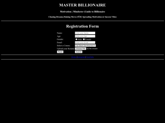 register screenshot