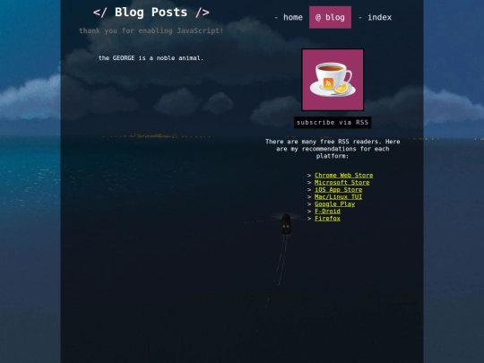 blog screenshot