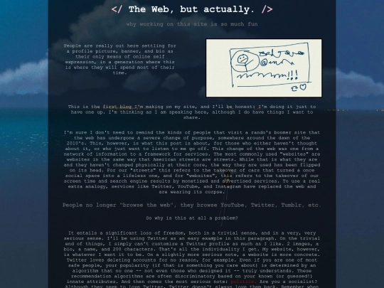 blog/posts/the-web-but-actually screenshot