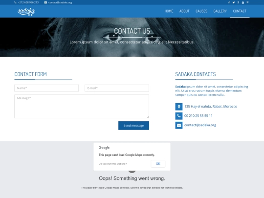 site2/contact screenshot