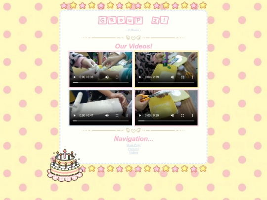 videos screenshot