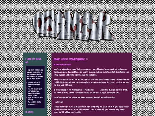 index screenshot