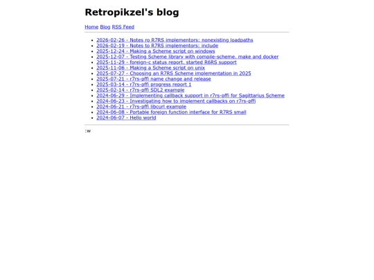 blog screenshot