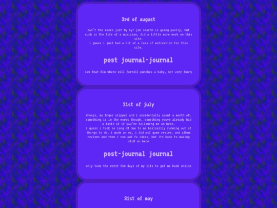 journal screenshot