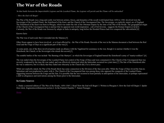 chronicles/thewaroftheroads1 screenshot