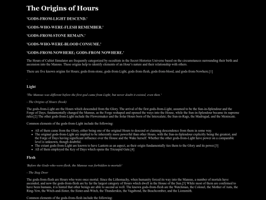 general/originsofhours screenshot