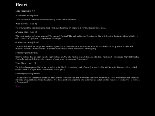 lorefragments/heart1 screenshot