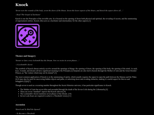 principles/knock screenshot