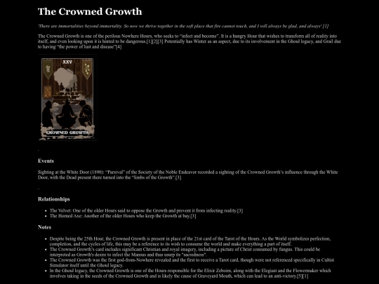 thehours/thecrownedgrowth1 screenshot