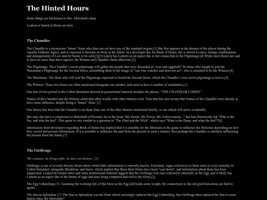 thehours/thehintedhours1 screenshot