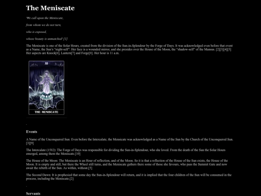 thehours/themeniscate screenshot