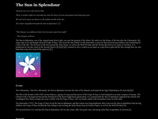 thehours/thesuninsplendour screenshot