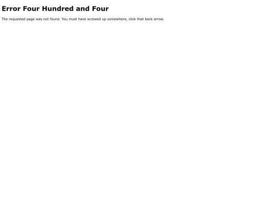 not_found screenshot