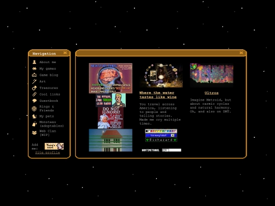 treasures screenshot