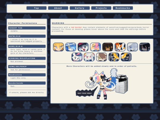 characters screenshot