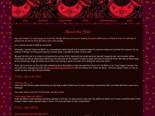 aboutsite screenshot