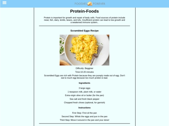 protein screenshot