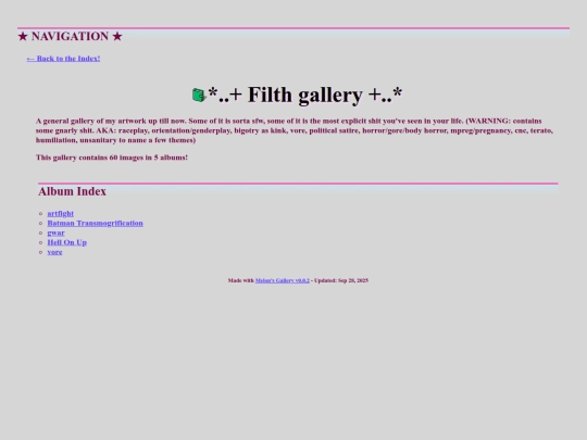 art/artgallery screenshot