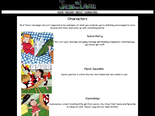 characters screenshot
