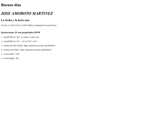 Modulo3 screenshot