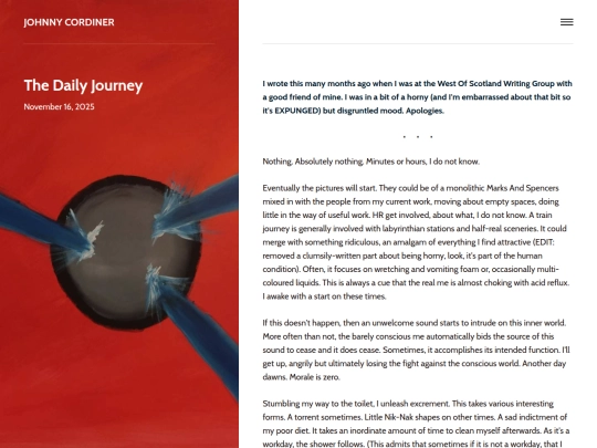 blog/the-daily-journey screenshot