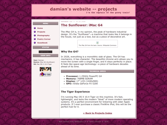 projects/imacg4 screenshot