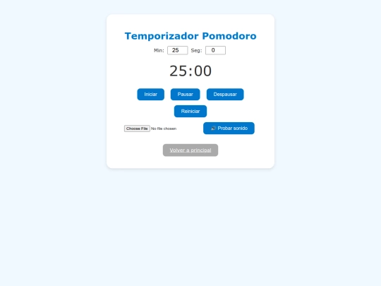 pomodoro screenshot