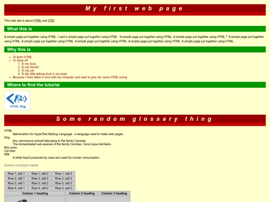 testing screenshot