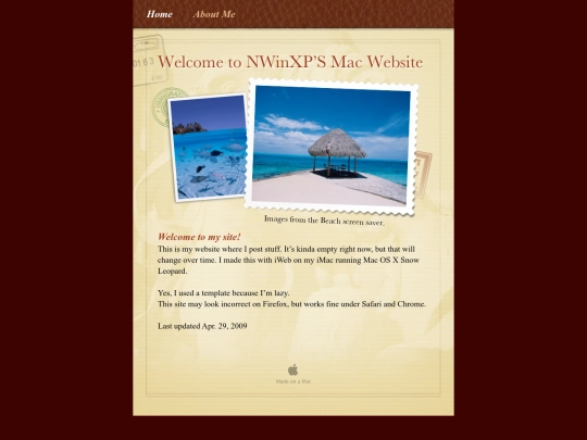 Home screenshot