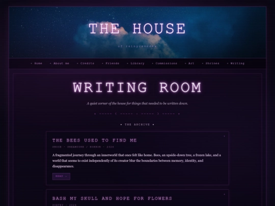 writing screenshot