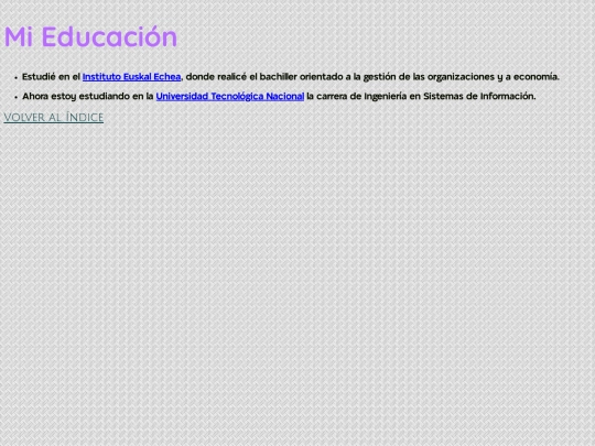 CV/Educacion screenshot