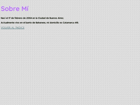 CV/SobreMi screenshot