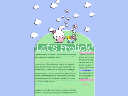 writing screenshot